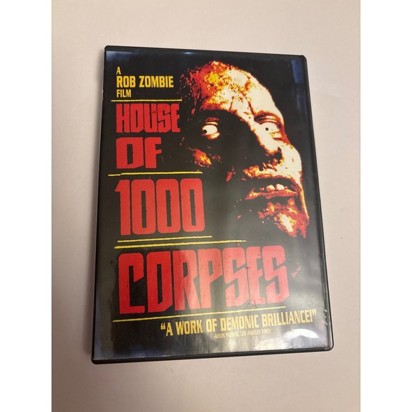 Lionsgate Other - House of 1000 Corpses Rob Zombie Film DVD Horror Movie
